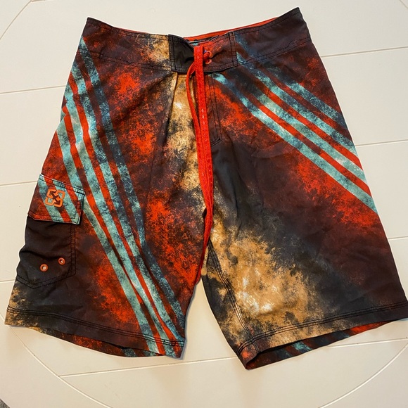 Set of 3 Men’s Swim Shorts - Picture 3 of 4